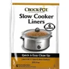 Crock Pot 7 qt Clear Plastic Slow Cooker Liner