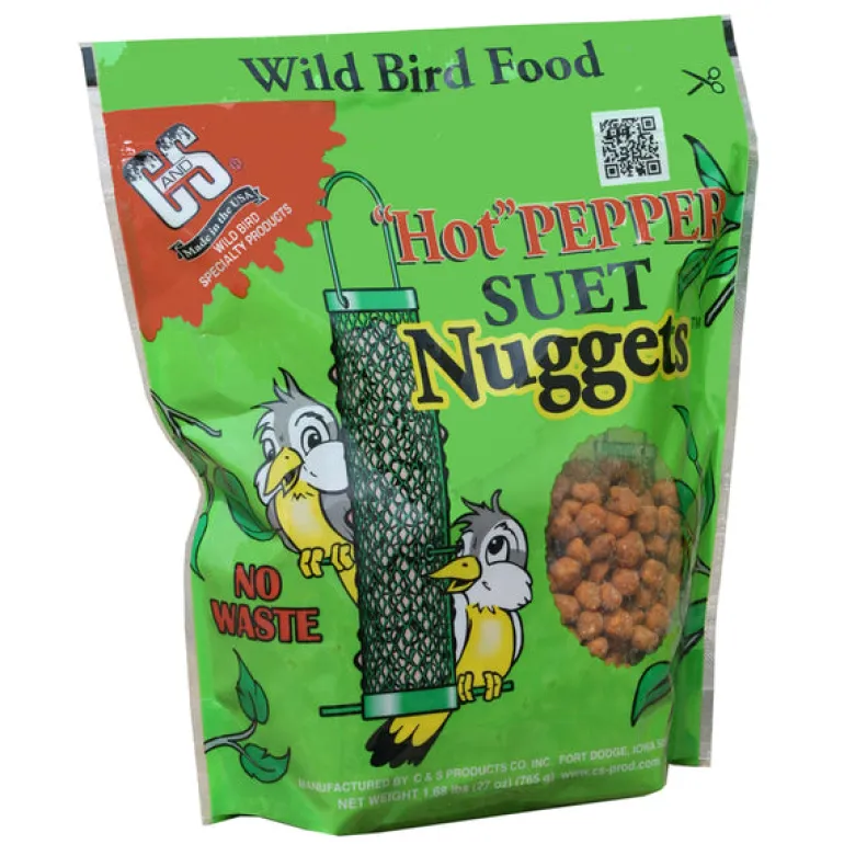 C&S Assorted Species Hot Pepper Suet Beef 27 oz.