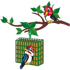 C&S Products Berry Treat Assorted Species Wild Bird Food Beef Suet 11.75 oz. (Pack of 12)