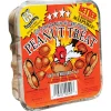 C&S Products Peanut Treat Assorted Species Wild Bird Food Beef Suet 11 oz. (Pack of 12)