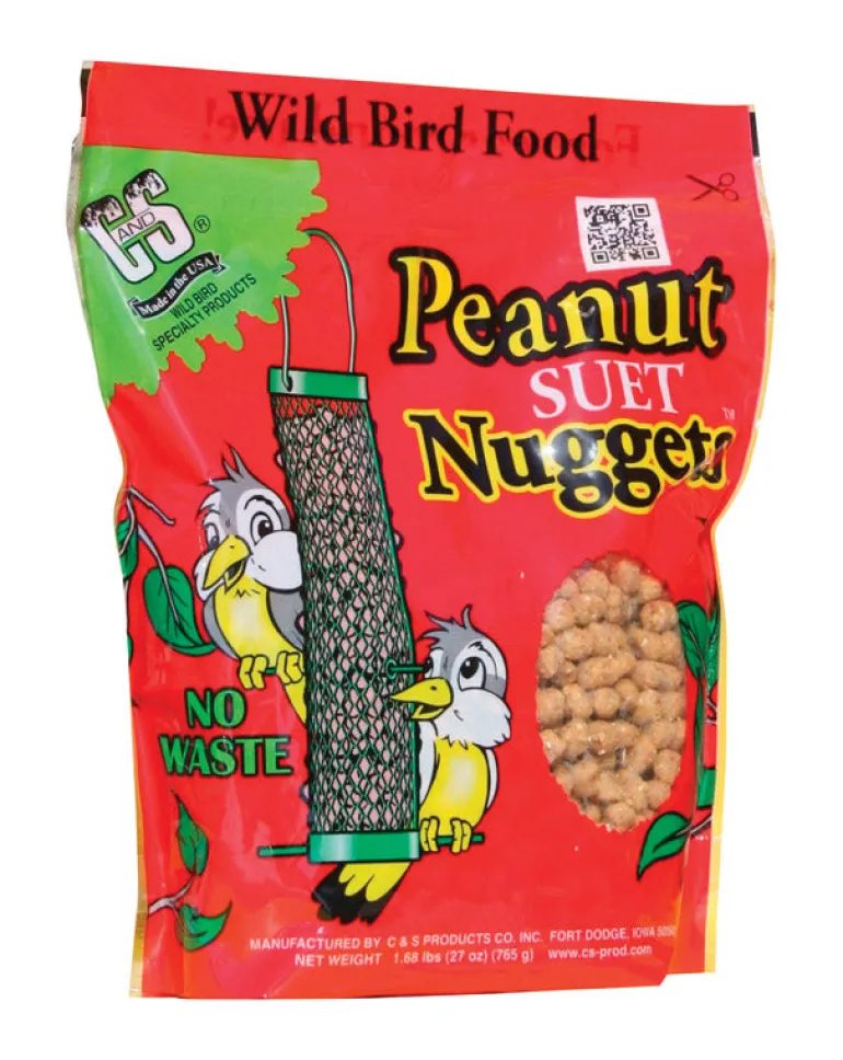 C&S Wild Finch Corn Suet Nuggets 27 oz
