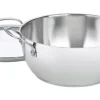Cuisinart Chef's Classic Stainless Steel Pot 5.5 qt Silver