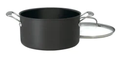 Cuisinart Chef's Classic Stainless Steel Stock Pot 6 qt Black