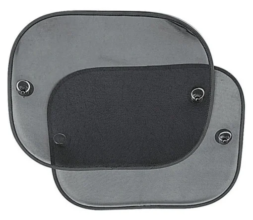 Custom Accessories 14.5 in. L X 17.5 in. W Black Foldable Sun Shade