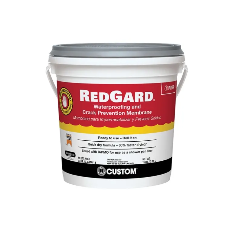 Custom Building Products RedGard Ready to Use Pink Waterproofing and Crack Prevention 1 gal