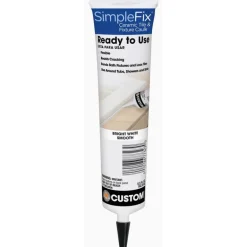 Custom Building Products SimpleFix Bright White Siliconized Acrylic Tile Caulk 5.5 oz