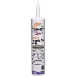 Custom Building Products Polyblend Natural Gray Siliconized Acrylic Tile Caulk 10.5 oz