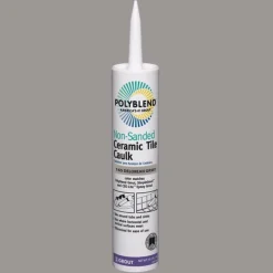 Custom Building Products Polyblend Delorean Grey Siliconized Acrylic Caulk 10.5 oz.