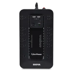 CyberPower 5 ft. L 12 outlets Power Block Black 890 J