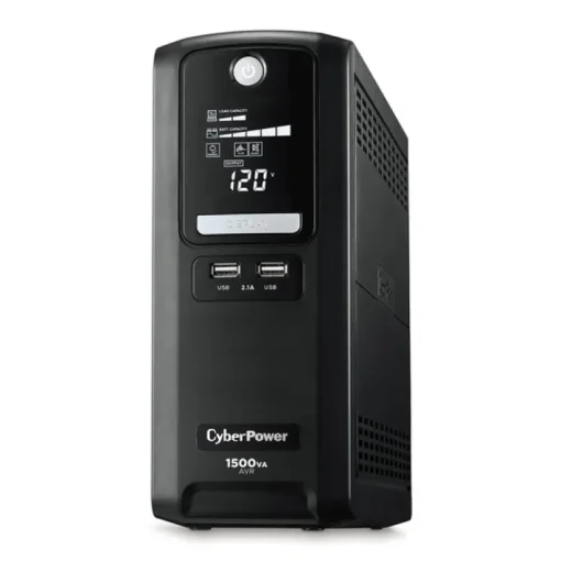 CyberPower 890 J 6 ft. L 10 outlets PC Battery Backup
