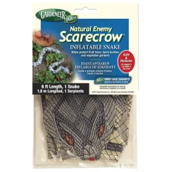 Dalen Realistic Natural Enemy Scarecrow Inflatable Snake Animal Repellent 6 L in. for Barns and Boathouses