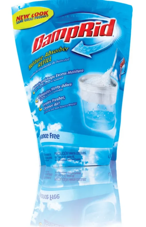 Damp Rid Non-Toxic Formula Fragrance Free Moisture Absorber Refill 42 oz.