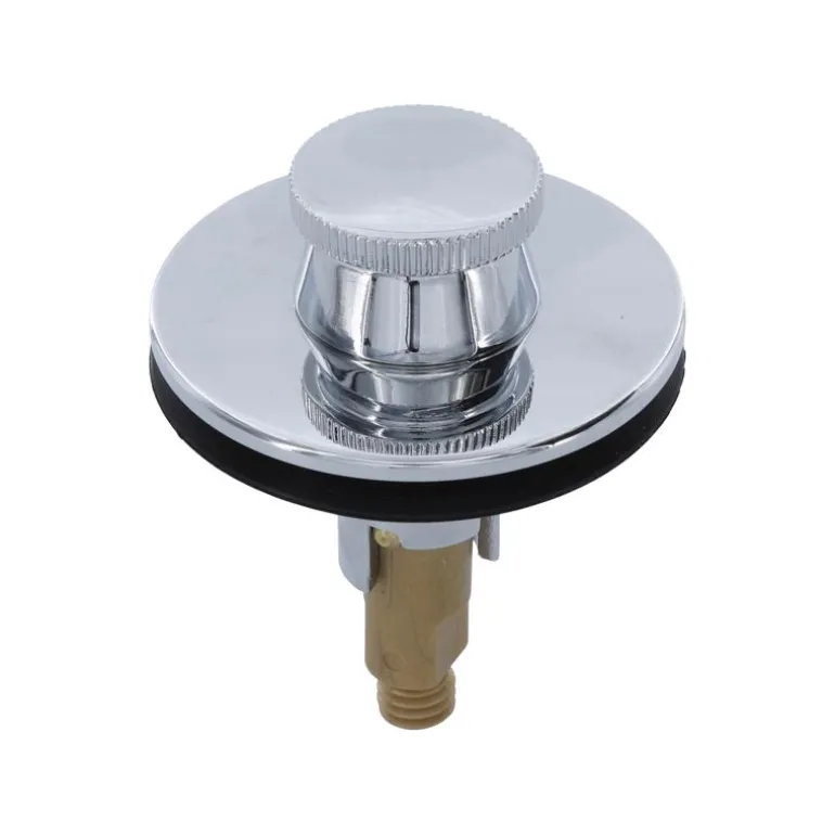 Danco 5/16 in. Chrome Brass Lift Plug and Drain