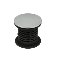 Danco 1-3/4 in. Chrome Rubber Drain Stopper