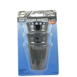 Danco 2-1/4 in. D Black Plastic Hair Catcher