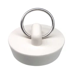 Danco 1-1/4 in. White Rubber Sink Stopper