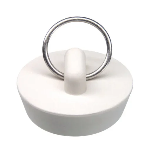 Danco 1-1/4 in. White Rubber Sink Stopper