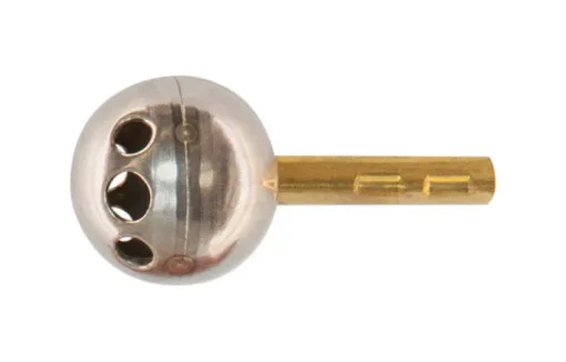 Danco Ball Replacement Delta and Peerless 2.01 in. L X 0.99 in. W #212 Gold/Silver Stainless Steel 1