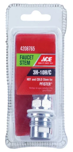 Danco Brass Hot and Cold Faucet Stem 4 H x 3 L x 7/8 W in. for Pfister