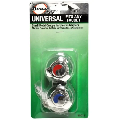 Danco For Universal Chrome Sink and Tub and Shower Faucet Handles