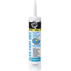 DAP Alex Fast Dry White Acrylic Latex Caulk 10.1 oz.