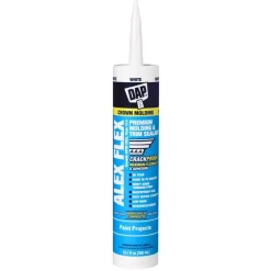 DAP Alex Flex White Acrylic Latex Interior Molding and Trim Sealant 10.1 oz