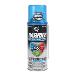 DAP Barrier Foam White Polyurethane Foam Multipurpose Barrier 12 oz (Pack of 12)