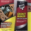 DAP Black Silicone Rubber Gasket Gasket Sealant 2.8 oz