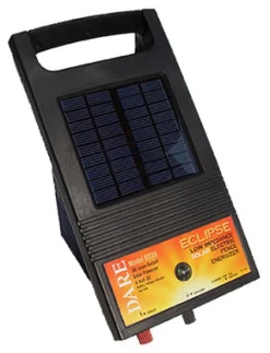 Dare Eclipse 6 V Solar-Powered Fence Energizer 3 acre Black