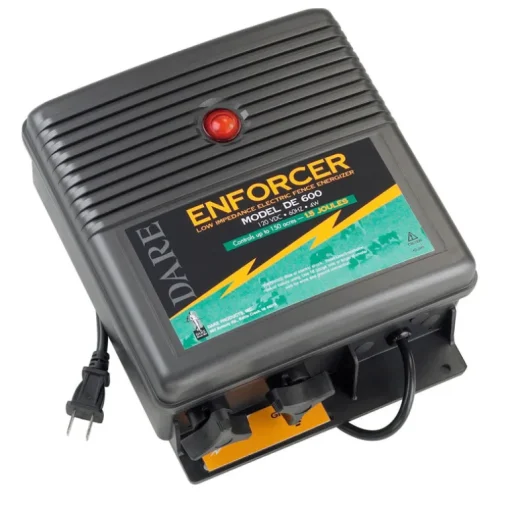 Dare Enforcer 110 V Electric-Powered Fence Energizer 150 acre Black