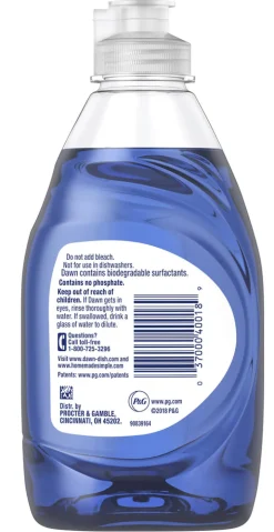 Dawn Ultra 40018 7 Oz Refreshing Rain Platinum Special Value Dishwashing Liquid