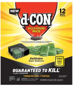 d-CON Bait Station Blocks For Mice