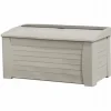 Deck Storage Box, 27 x 54-1/2 x 28-In., 127-Gallon