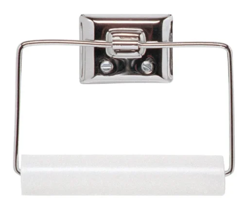 DECKO Chrome Silver Toilet Paper Holder
