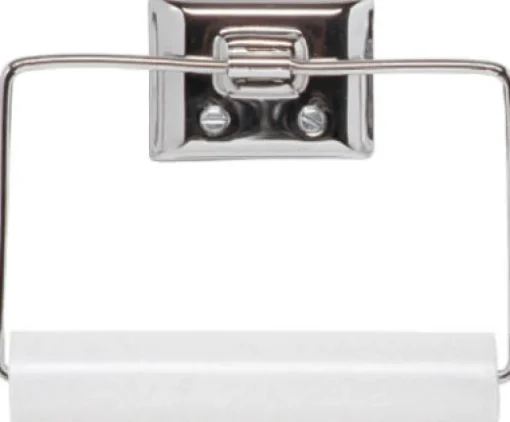 DECKO Chrome Silver Toilet Paper Holder