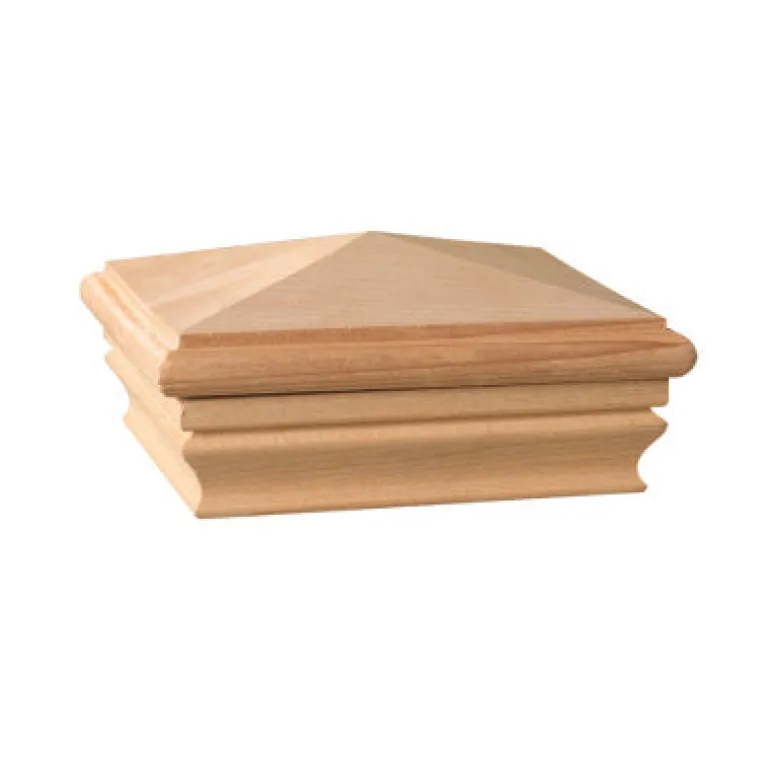Deckorators 2.63 in. H x 4 in. W Wood Post Cap (Pack of 12)