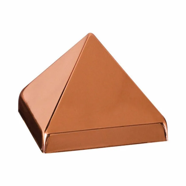 Deckorators 2 in. H x 4 in. W Copper Plastic Post Cap (Pack of 48)