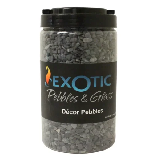 DECO PEBBLES BLACK 5LB