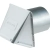 DeFlect-O 7 in. Dia. Aluminum Wall Cap With Damper