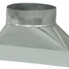 Deflect-O 6 in. D X 10 in. L Galvanized Steel Duct
