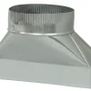Deflect-O 7 in. D X 10 in. L Galvanized Steel Duct