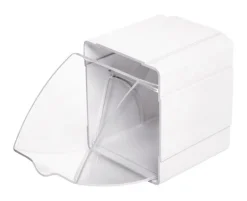 Deflect-O 5.5 in. H x 4.75 in. W x 5.5 in. D Stackable Craft Bin (Pack of 8)