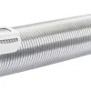 Deflect-O 96 in. L X 4 in. D Silver/White Aluminum Dryer Vent Kit