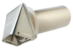 Deflect-O 14.375 in. L X 4 in. D Silver Aluminum Dryer Vent Kit