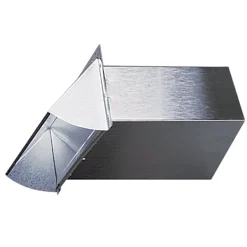 Deflect-O Aluminum Wall Cap