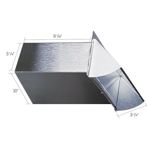 Deflect-O Aluminum Wall Cap