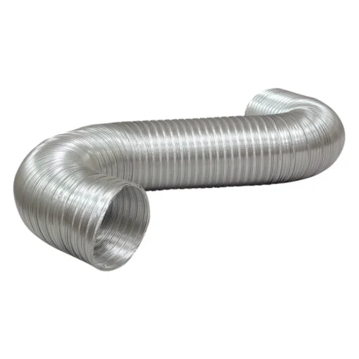 Deflect-O Jordan 19 in. L x 7 in. Dia. Black/Silver Aluminum Dryer and Vent Hose (Pack of 5)