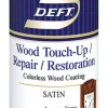 Deft Wood Touch-up / Repair / Restoration Satin Clear Water-Based Acrylic Lacquer 11.5 oz. (Pack of 6)