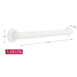 Delta 25.85 in. L ADA Compliant Stainless Steel Grab Bar