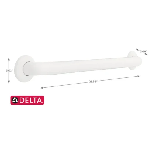 Delta 25.85 in. L ADA Compliant Stainless Steel Grab Bar